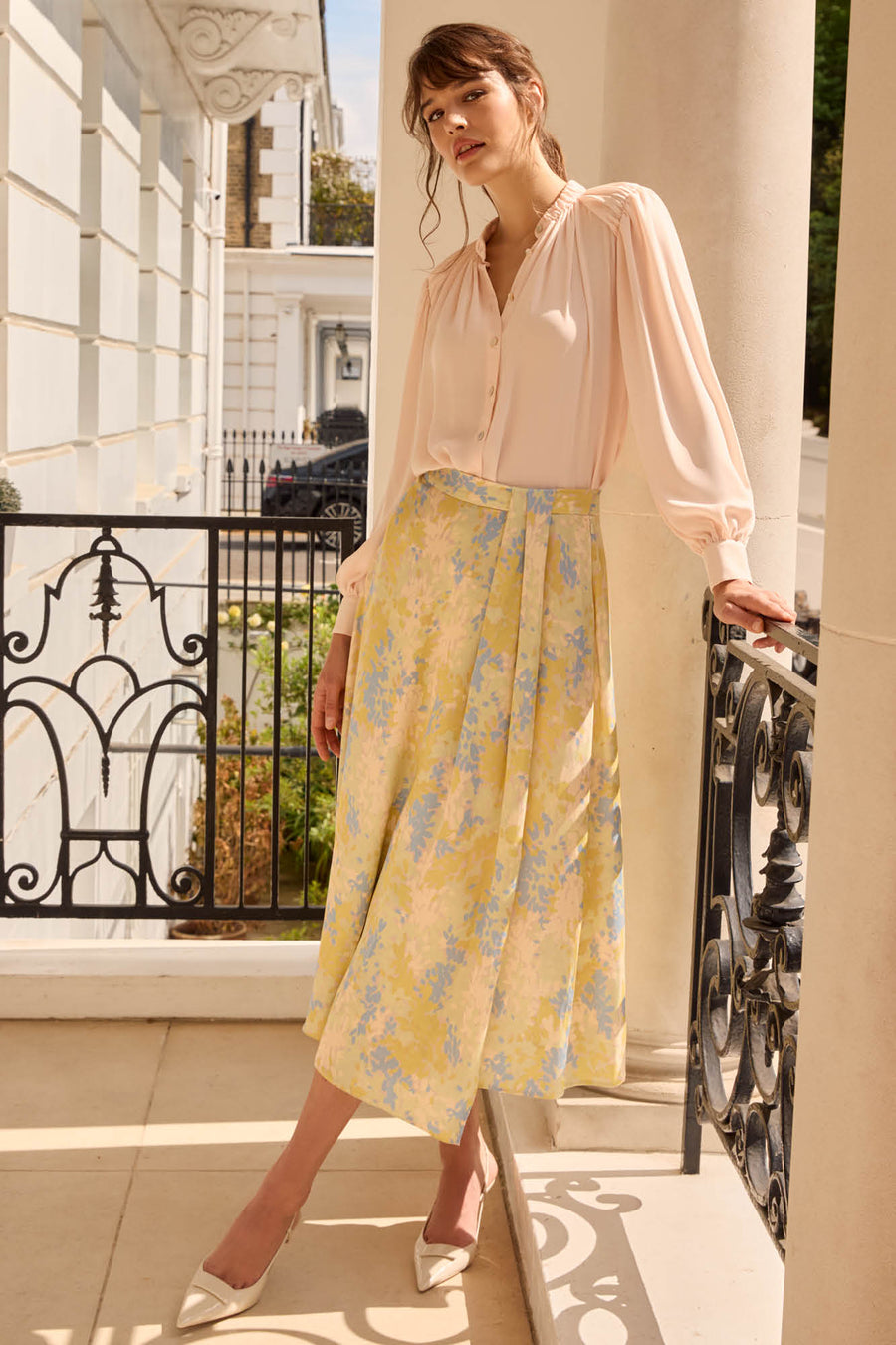 Holkham Wisteria Skirt