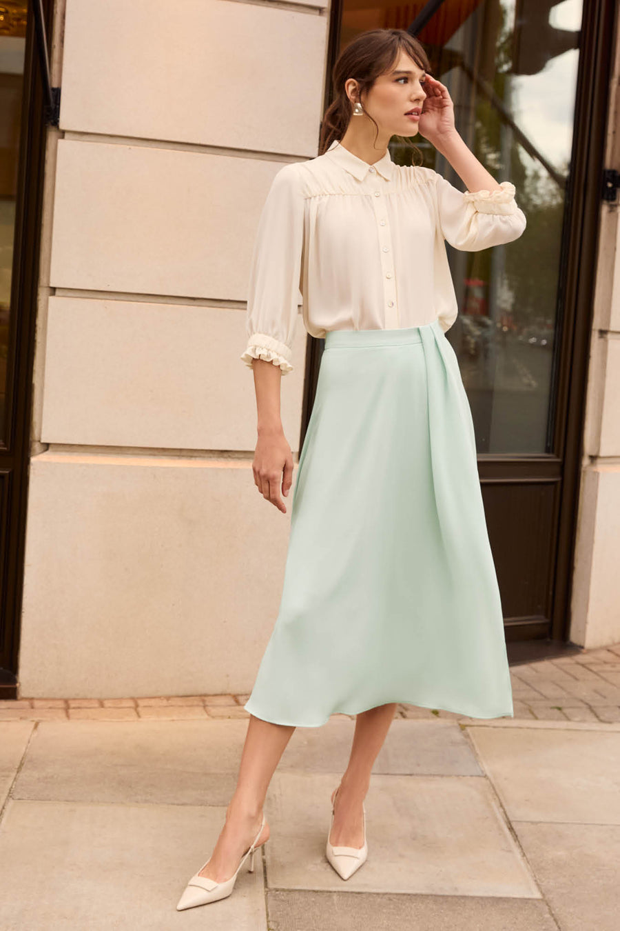 Holkham Mint Skirt