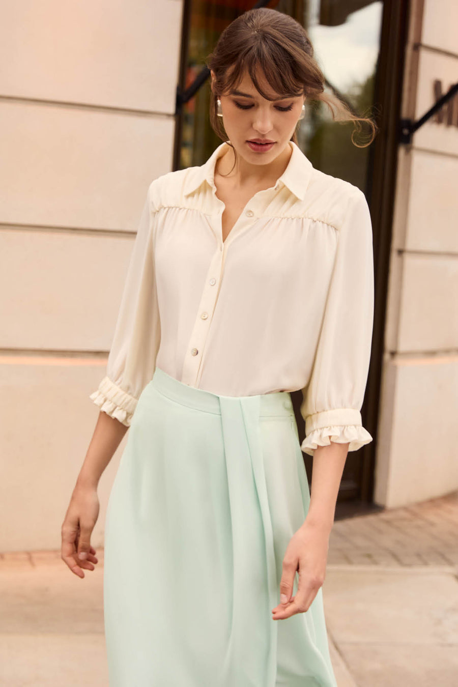 Holkham Mint Skirt