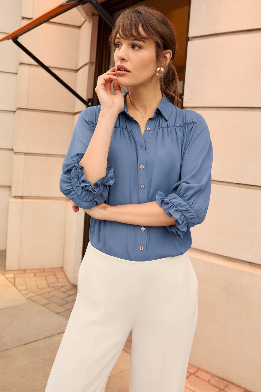 Somerton Smokey Blue Shirt