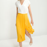 Holkham Yellow Skirt