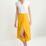 Holkham Yellow Skirt