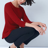 Keats Navy Ponte Trousers