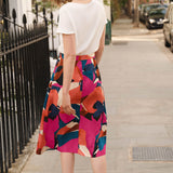 Stanhope Modernist Print Skirt