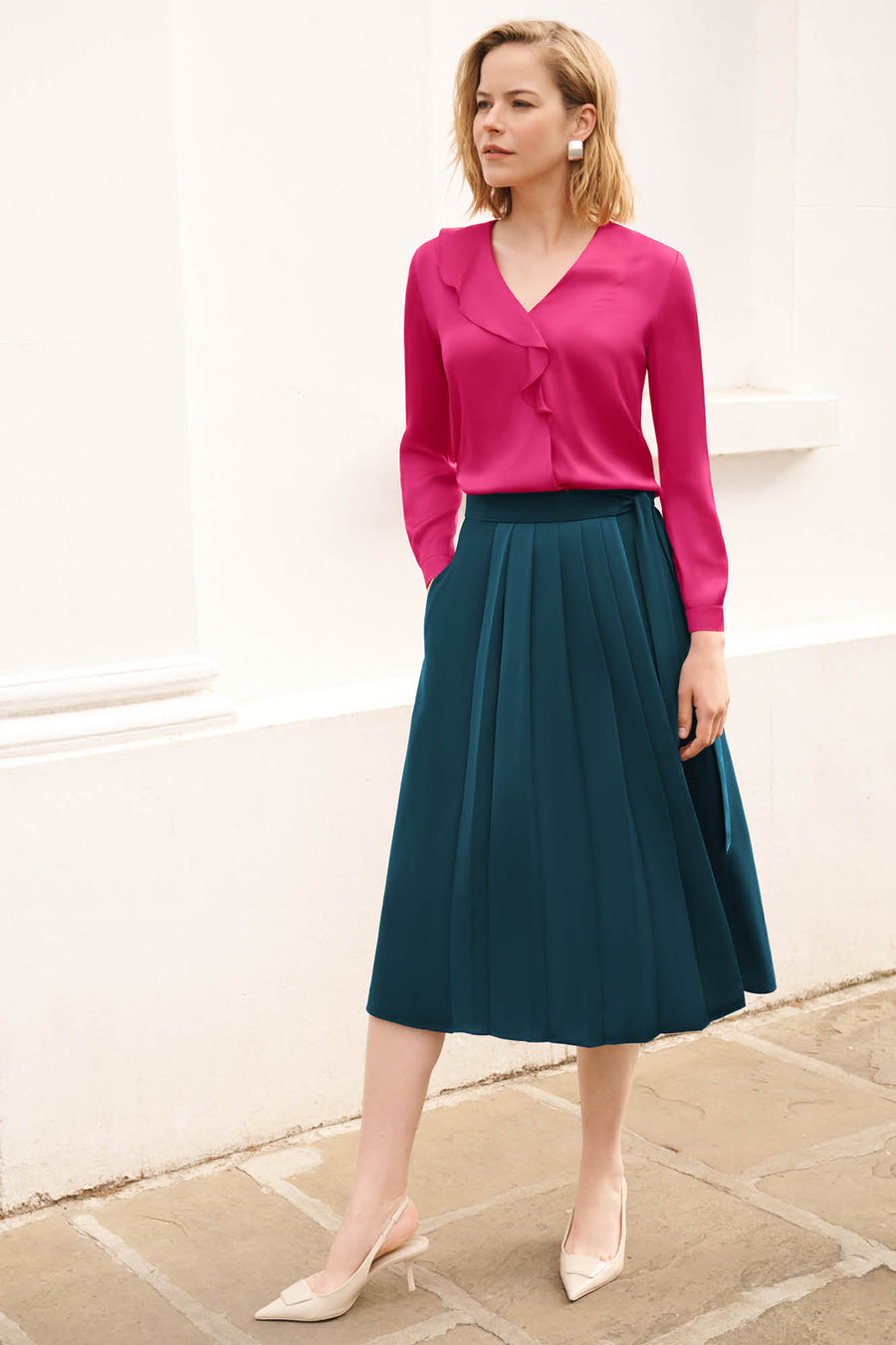 Como Fuchsia Top