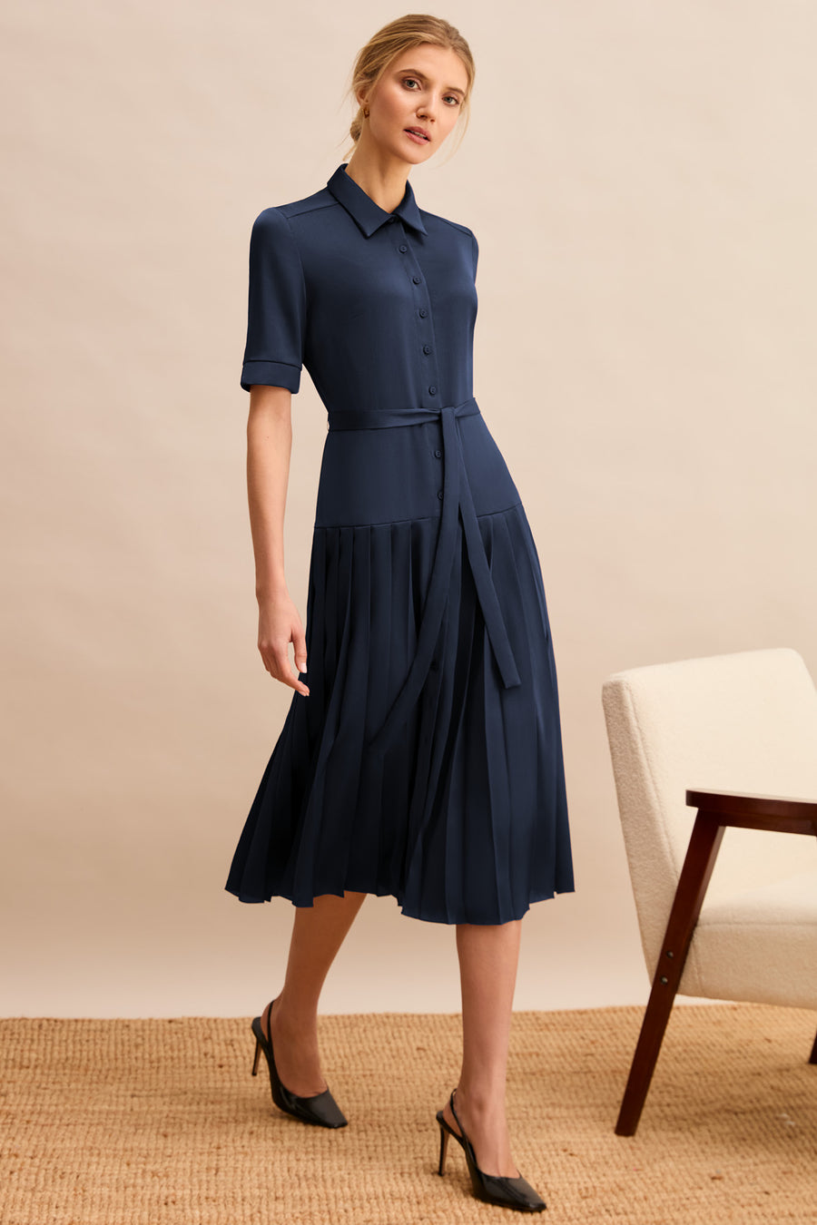 Tavistock Navy Dress