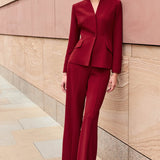Harlequin Cardinal Red Trousers