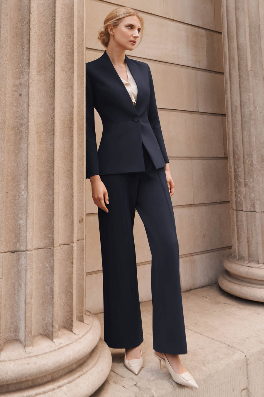 Verbier Navy Performance Tailoring Jacket