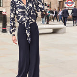 Wellow Cloud Print Shirt