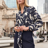 Wellow Cloud Print Shirt