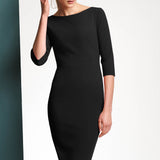 Hamilton Black Performance Tailoring Dress