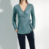 Camden Summer Geo Print Jersey Top
