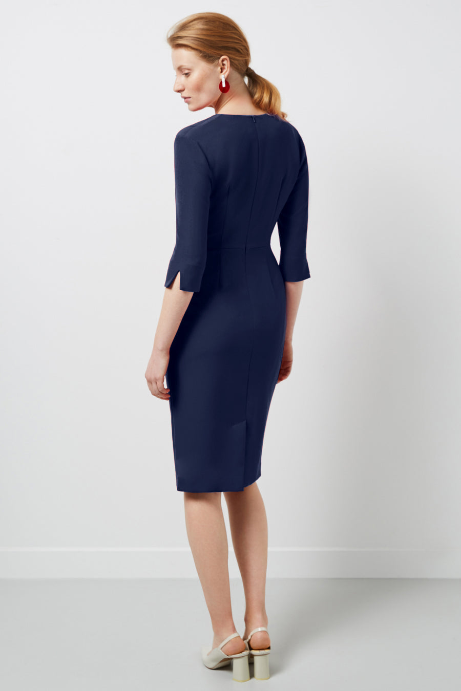 Wigmore Navy Dress
