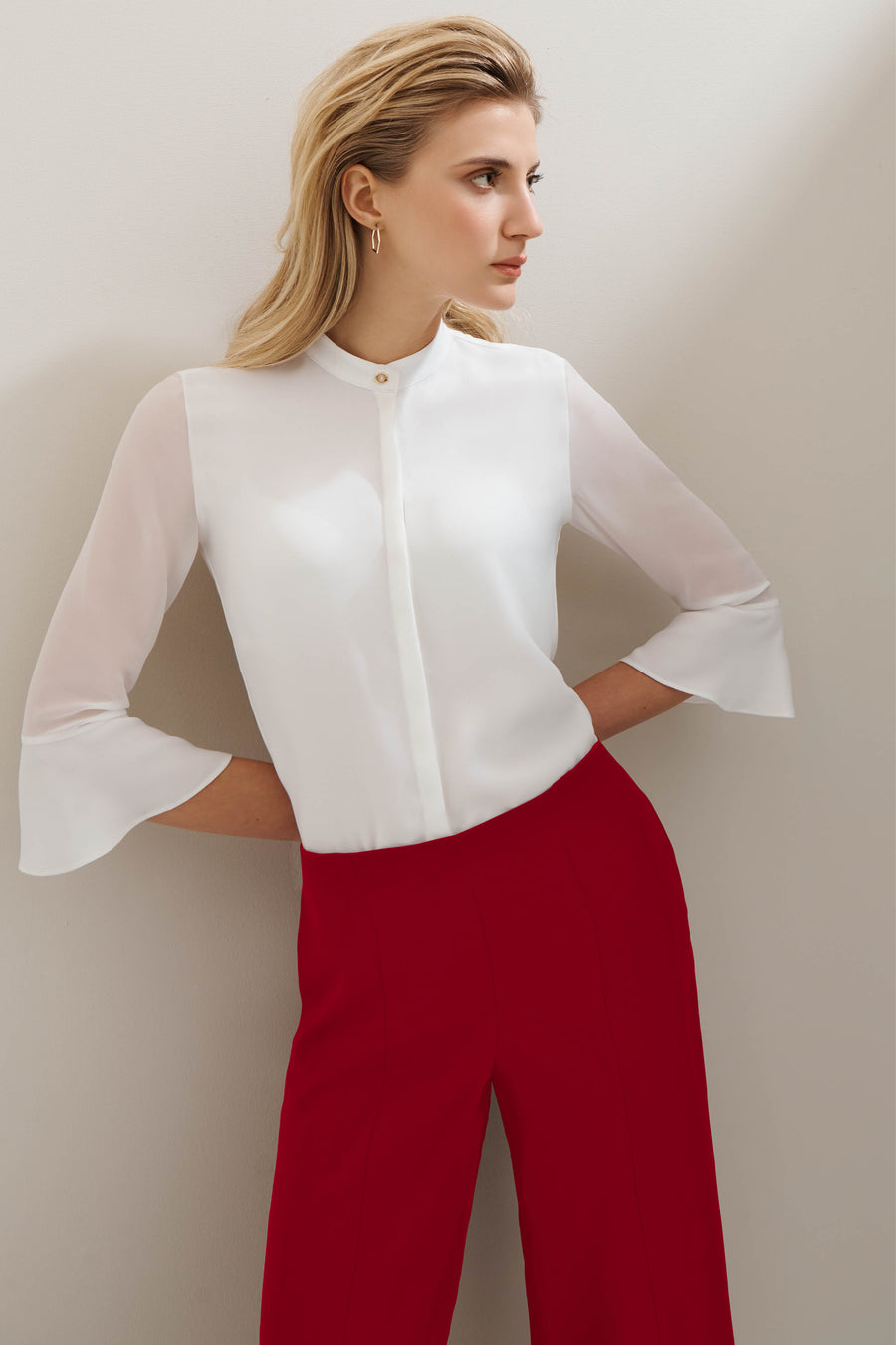 Lyndhurst Summer White Blouse