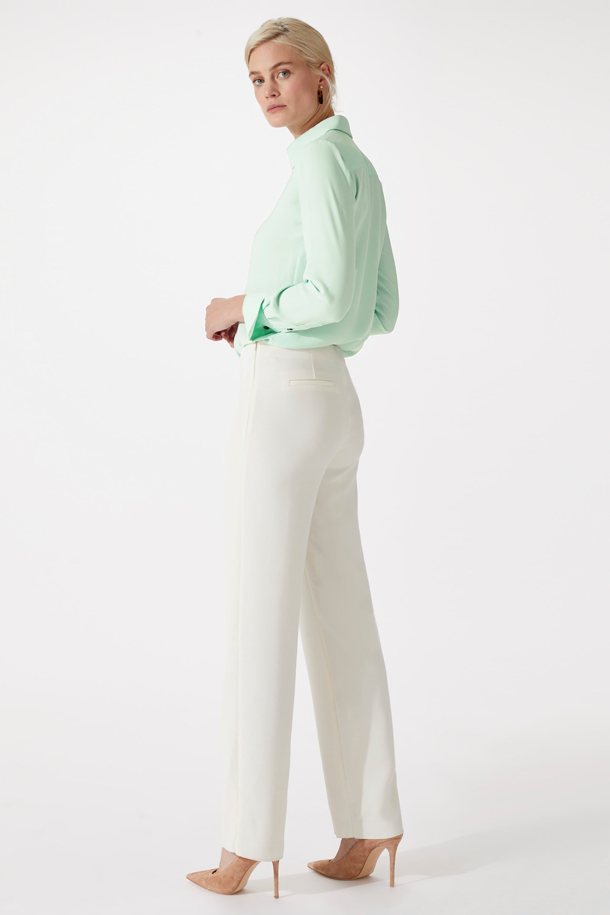 Stirling Ivory Trouser