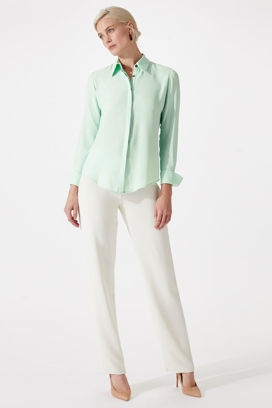 Stirling Ivory Trouser