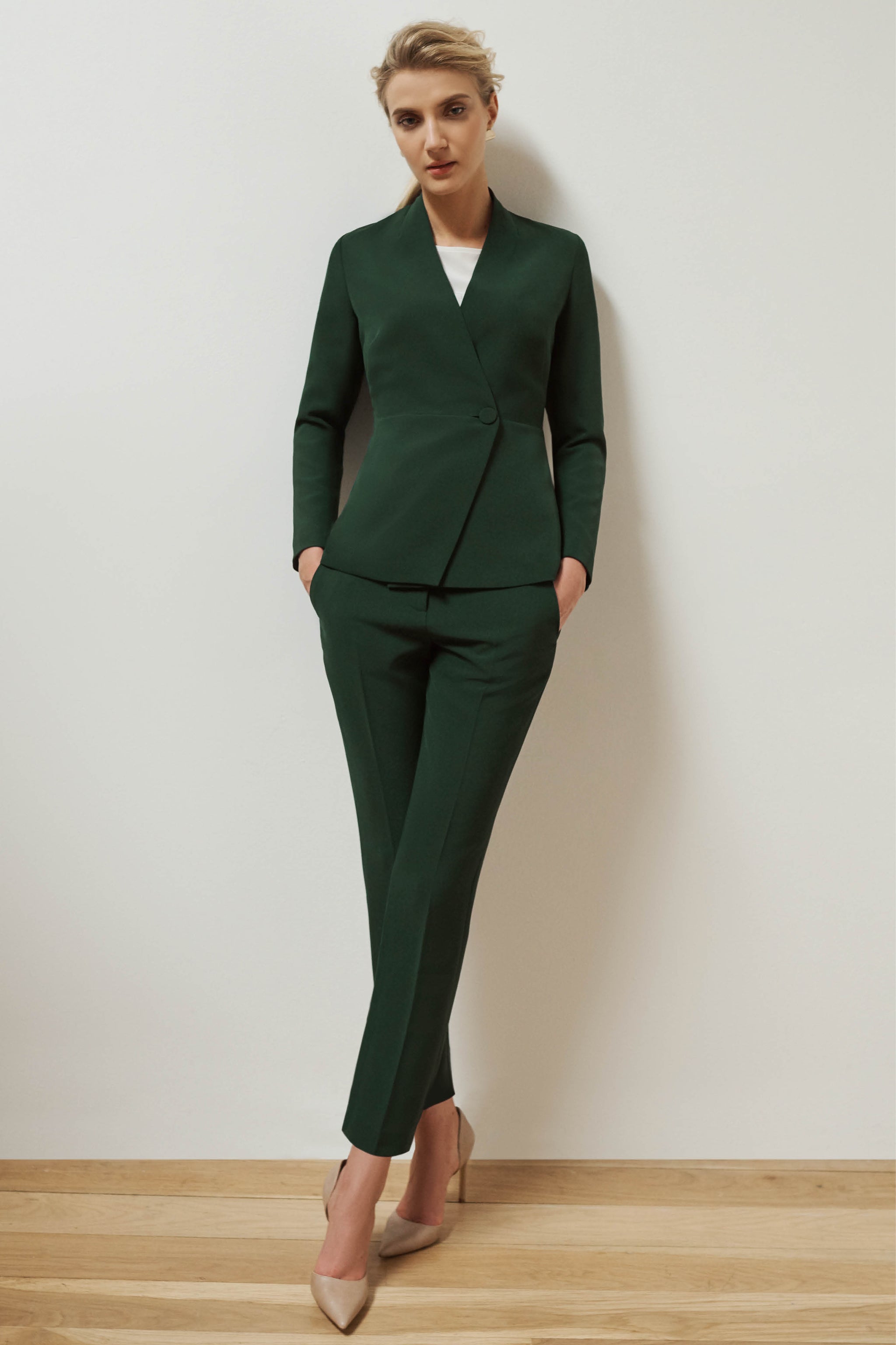 Clarence Dark Green Trousers