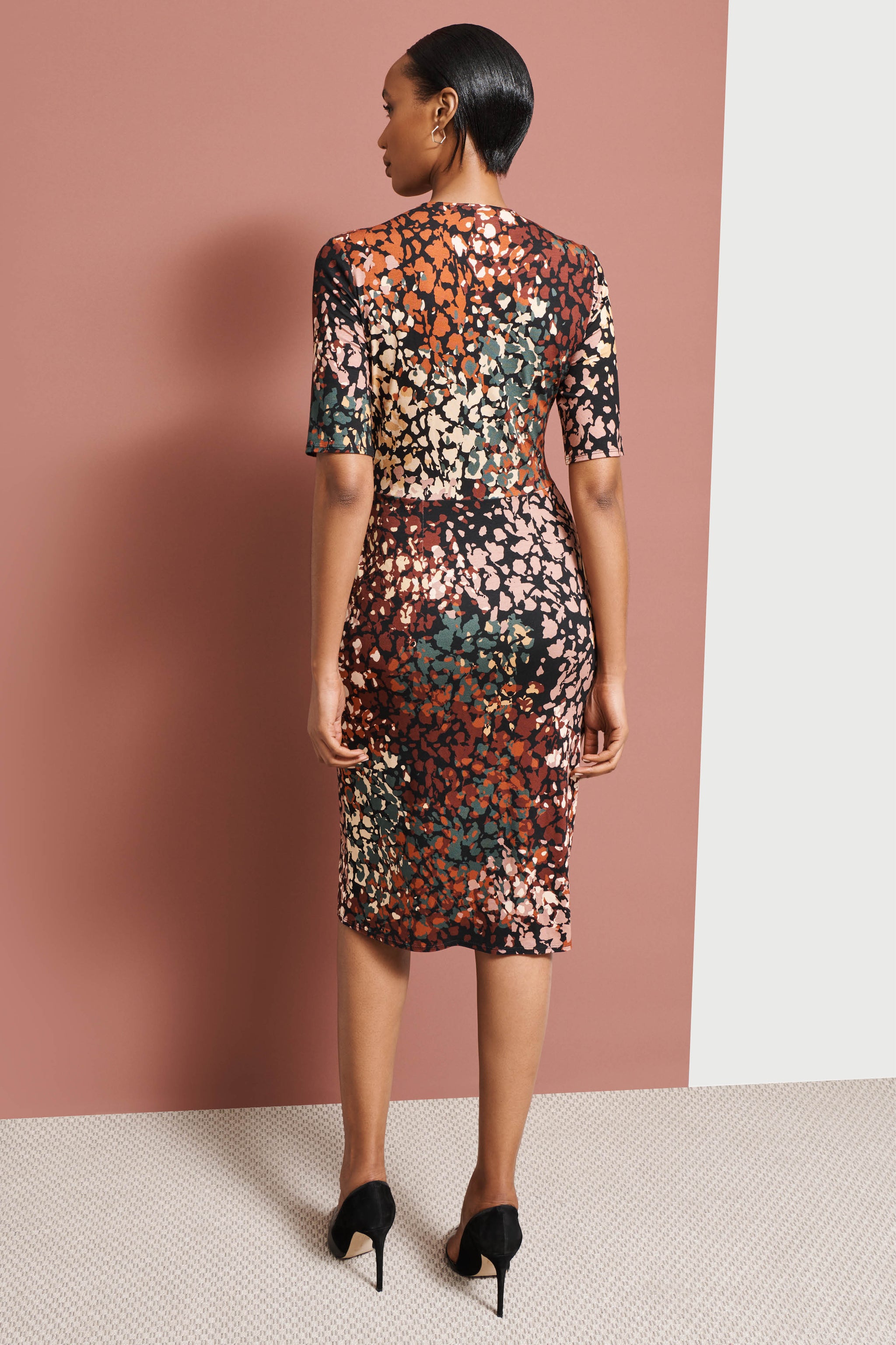 Camber Scatter Print Dress