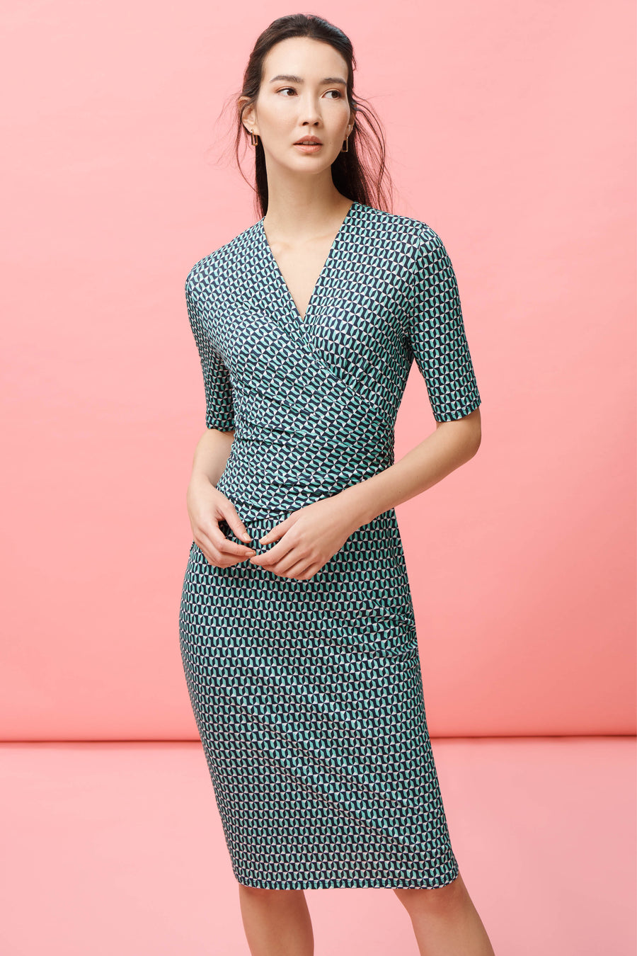 Camber Summer Geo Print Dress