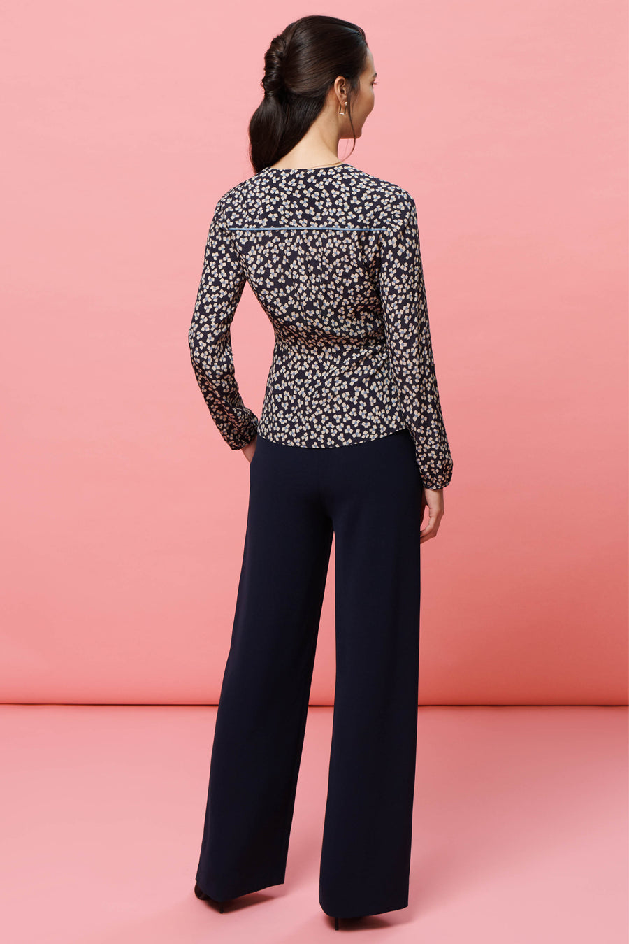 Claremont Shapes Print Top