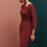 Montpelier Bordeaux Dress