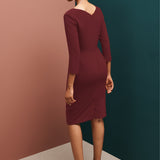 Montpelier Bordeaux Dress