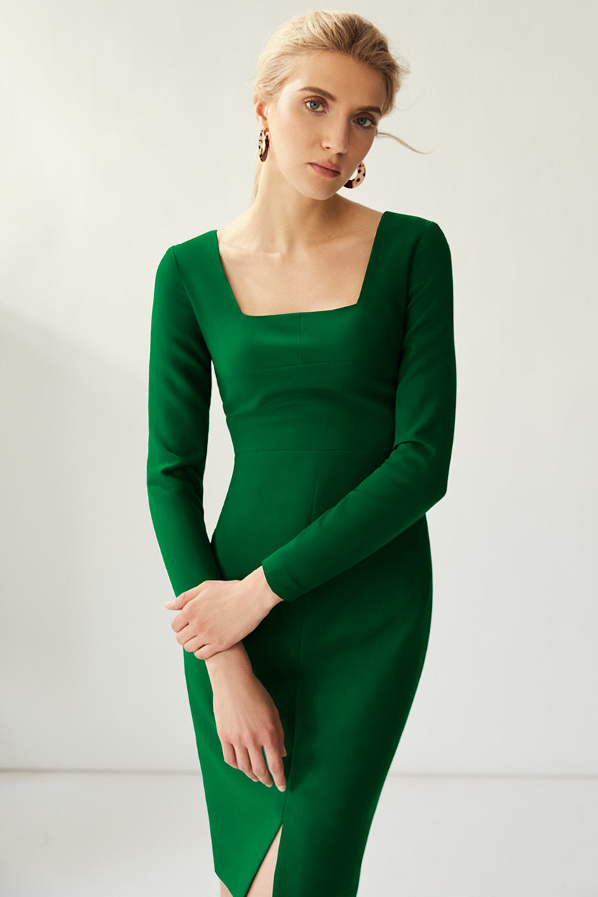Saatchi Kelly Green Dress