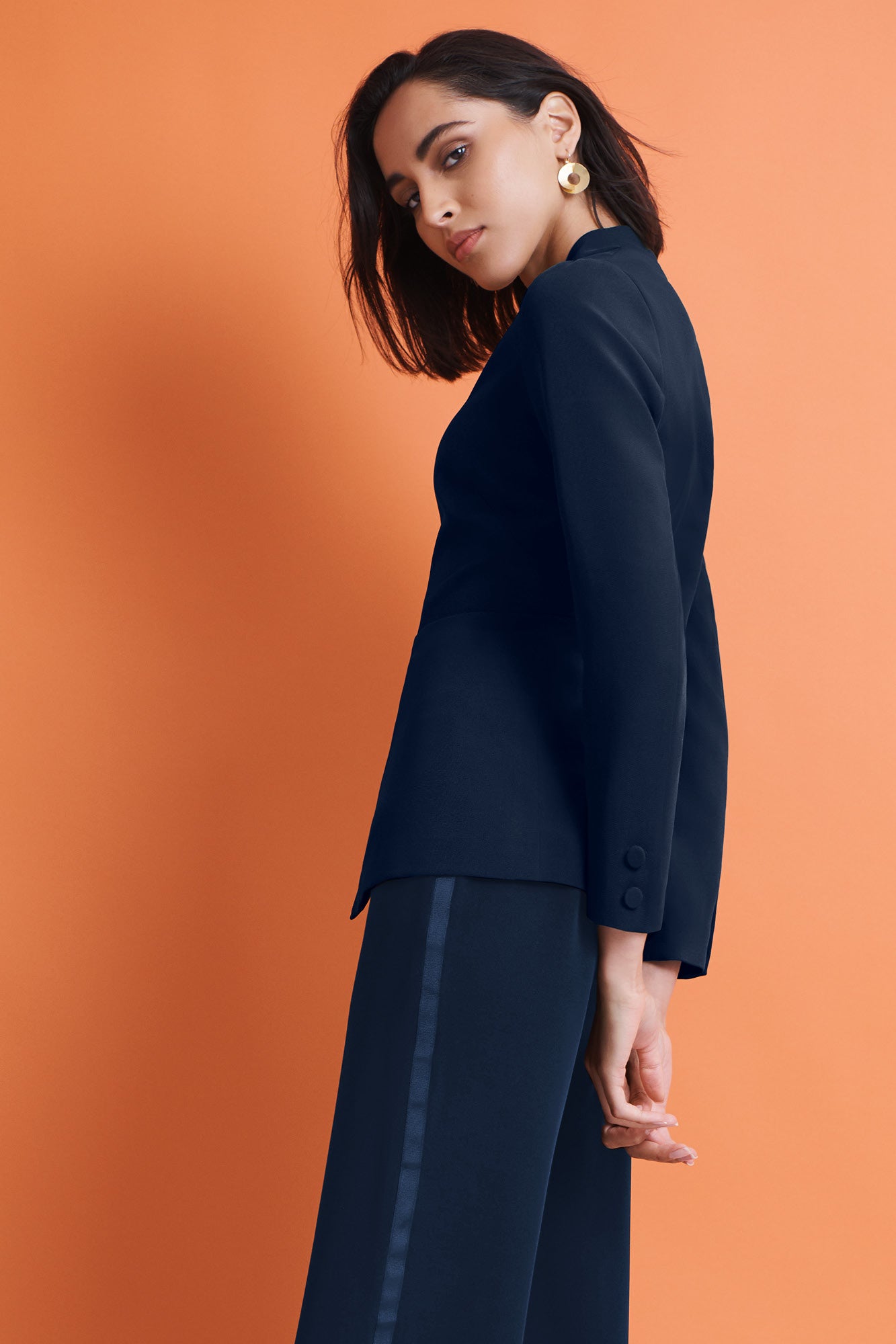 Brompton Navy Suiting Jacket