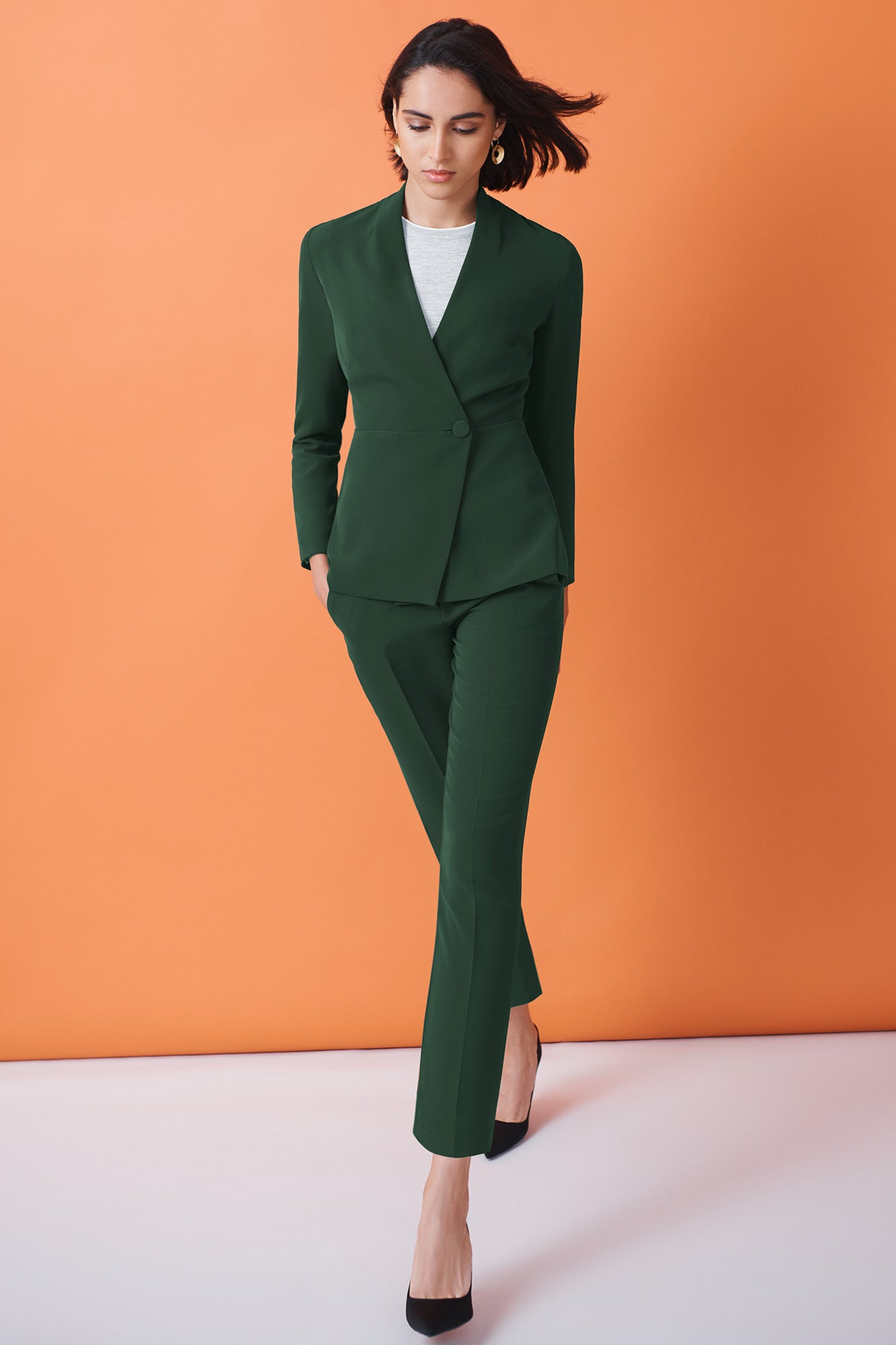 LUX LYRA Slim Fit Women Dark Green Trousers  Buy LUX LYRA Slim Fit Women  Dark Green Trousers Online at Best Prices in India  Flipkartcom