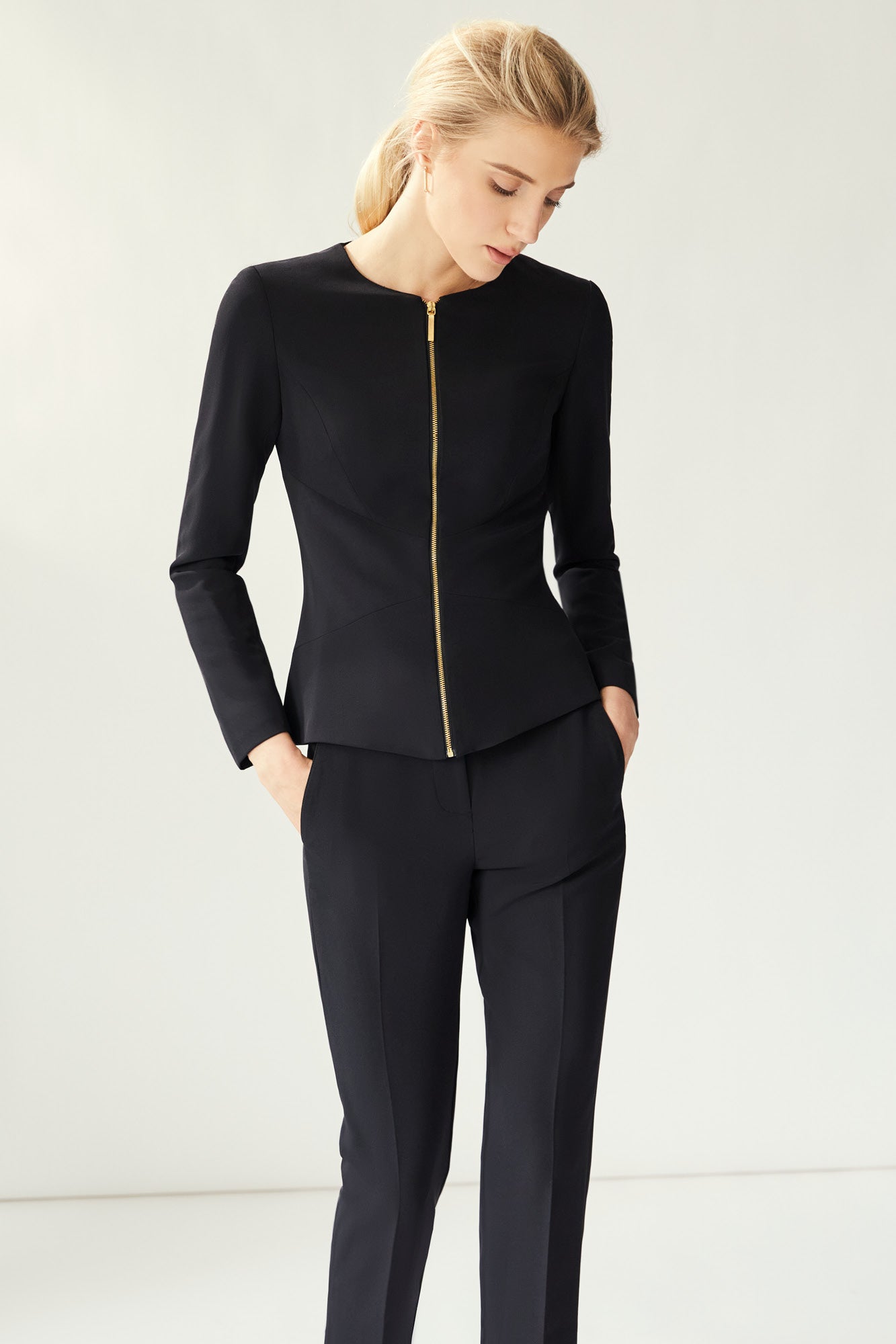Finsbury Black Suiting Jacket