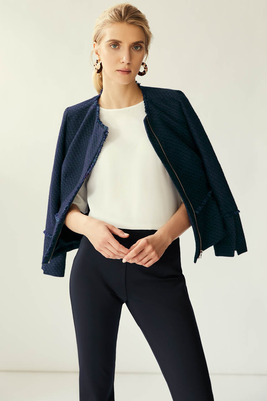 Rivington Blue Mix Jacquard Jacket