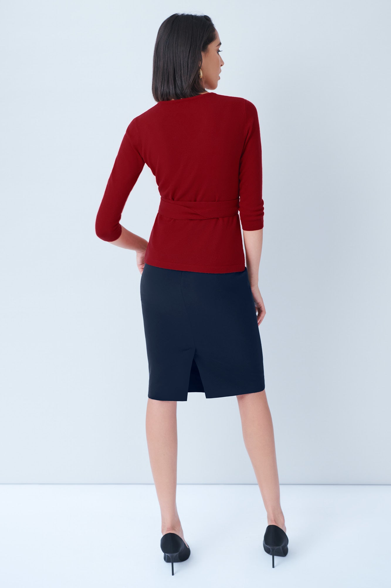 Darcey Red Ballet Wrap