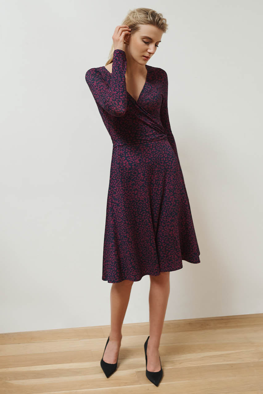 Tennyson Heart Print Dress