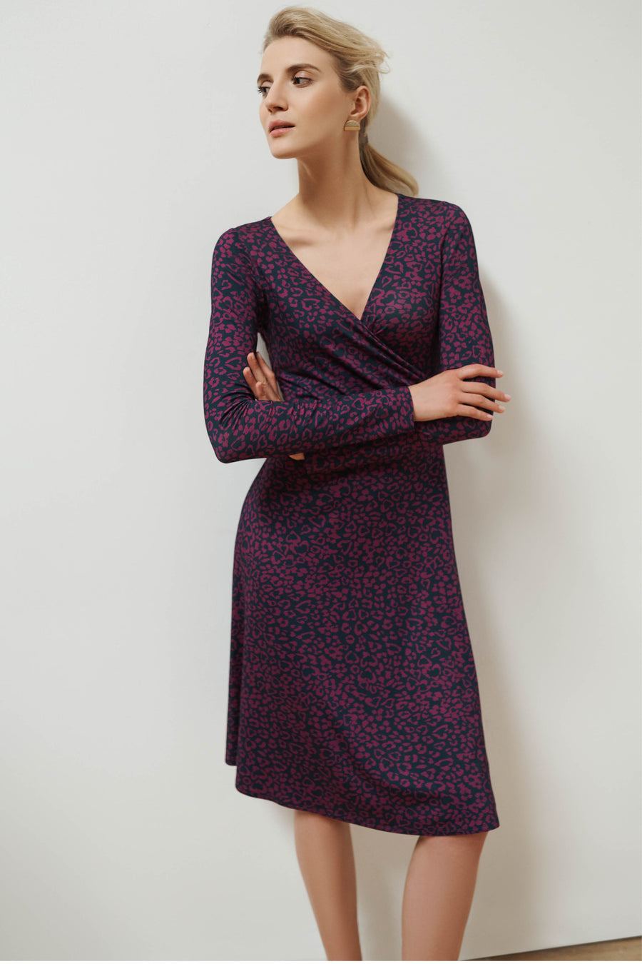 Tennyson Heart Print Dress