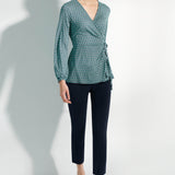 Camden Summer Geo Print Jersey Top