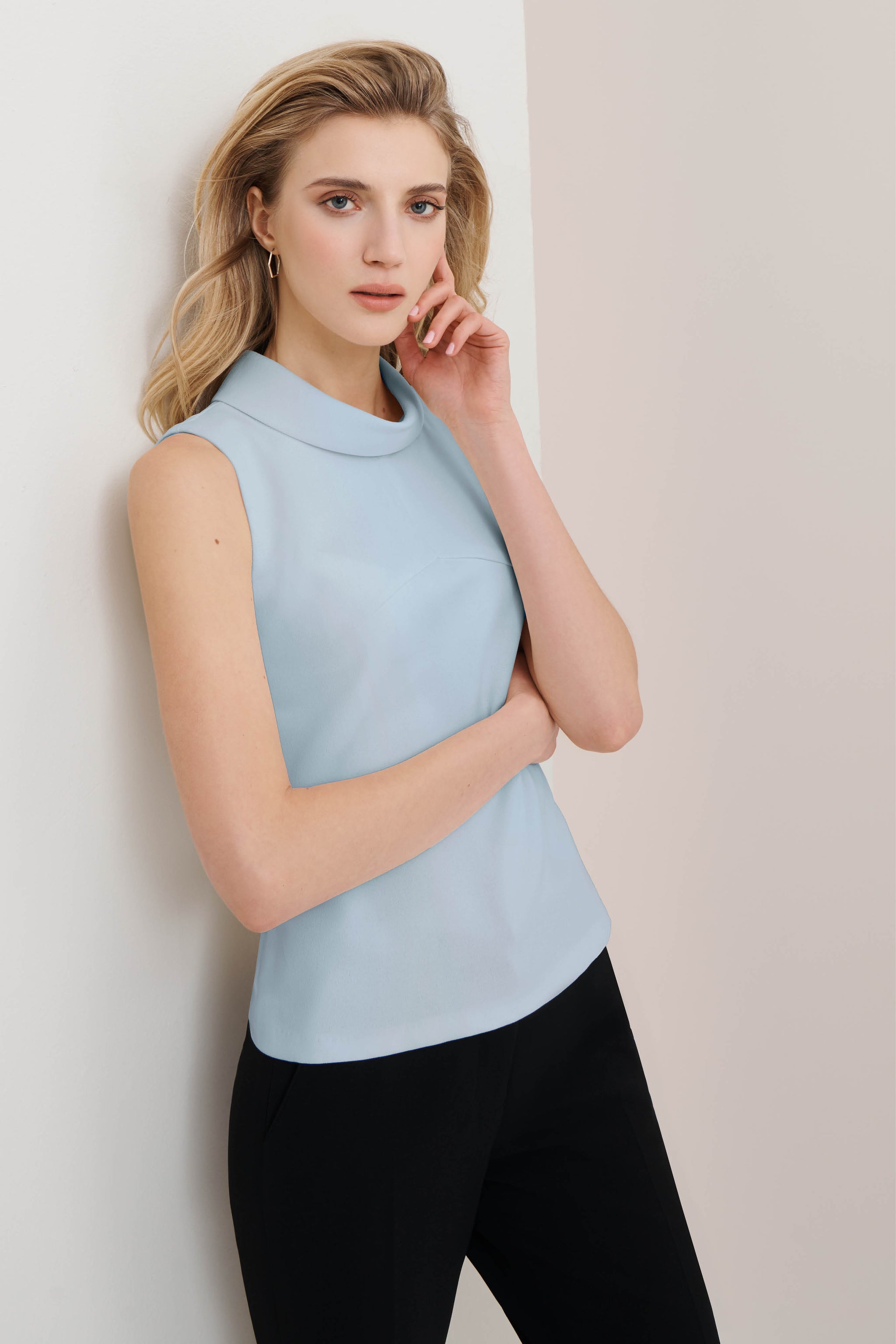 Corinthia Sky Blue Top