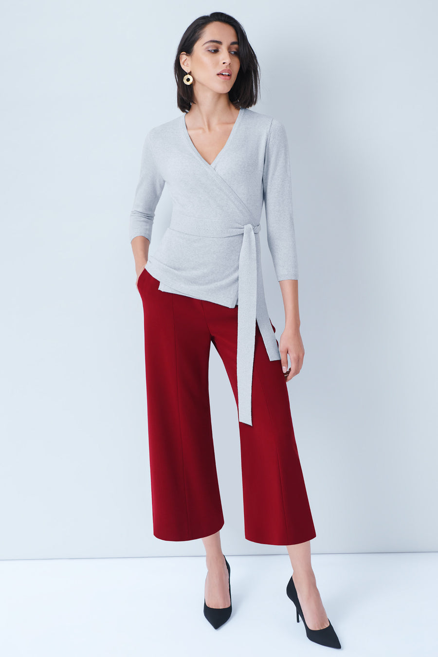 Kendle Red Culottes