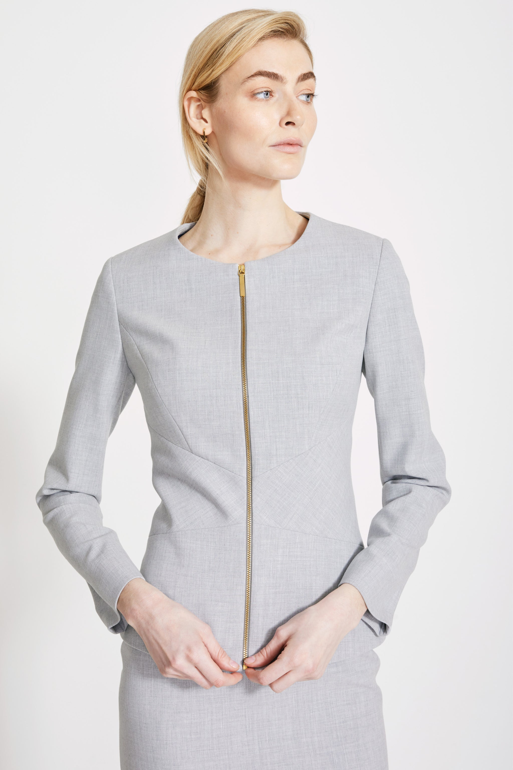 Finsbury Pale Grey Jacket