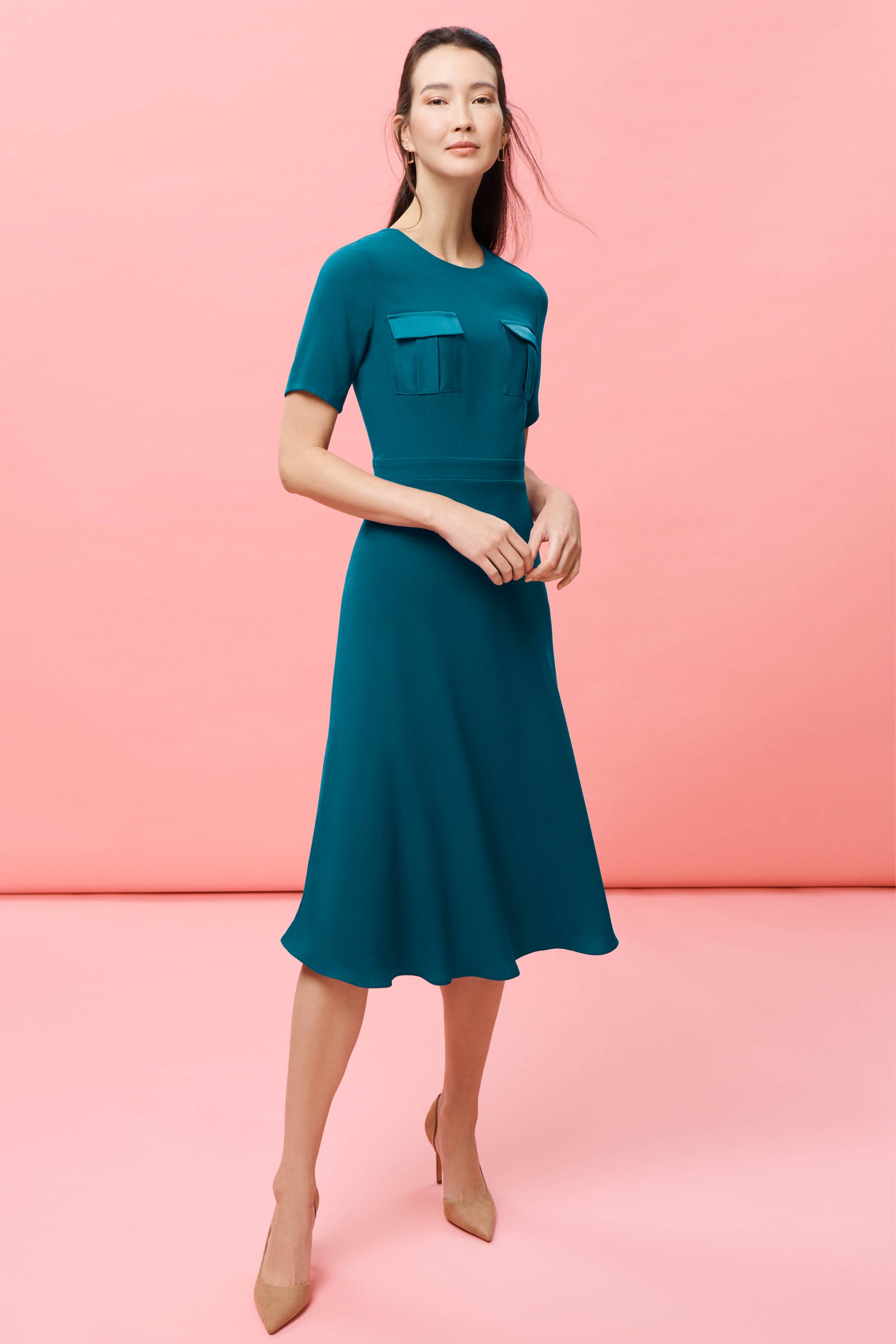 Paddington Teal Dress